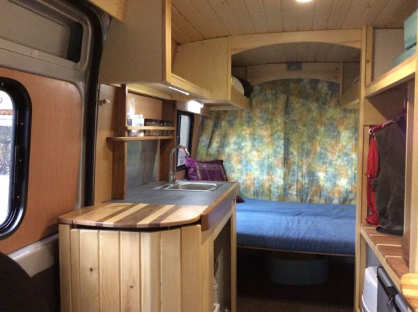 Ram Promaster Cargo Van Conversion Tiny House Style by Yahinihomes 002