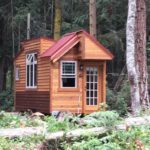 Reclaimed Cedar Tiny House Vacation on Marrowstone Island 001