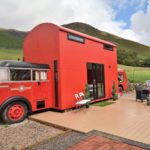 Red Rescue Retreat Tiny Bus Cottage 001