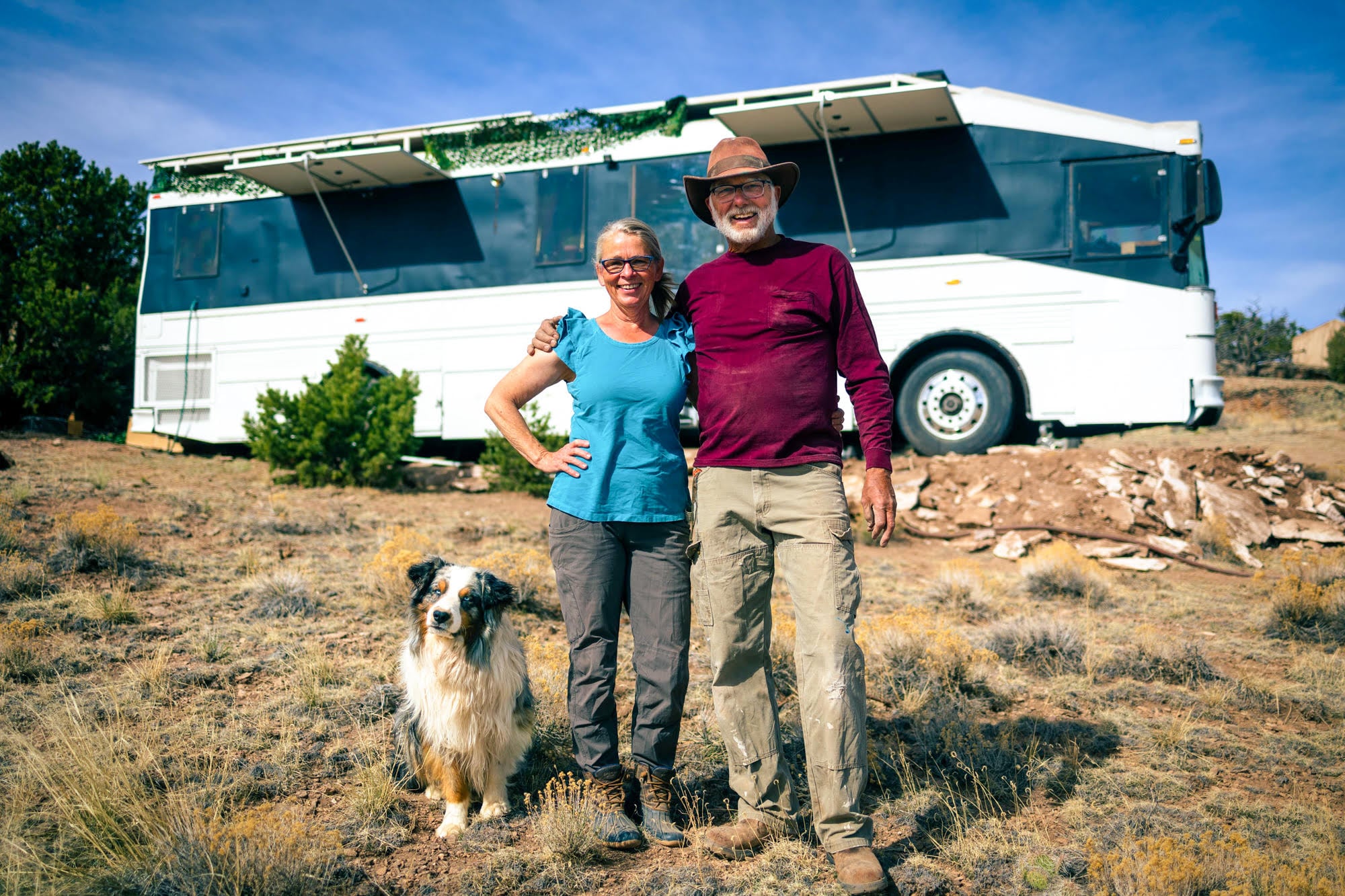 Retired Couple’s Amazing Coach Bus Reno 3