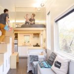Robert and Samanthas DIY Tiny House Loft Baby Crib 001