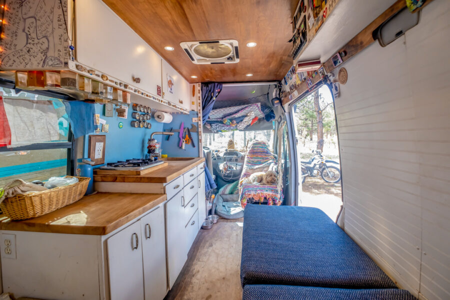 Rock Collector Has Spent 4 Years in Her Awesome Van