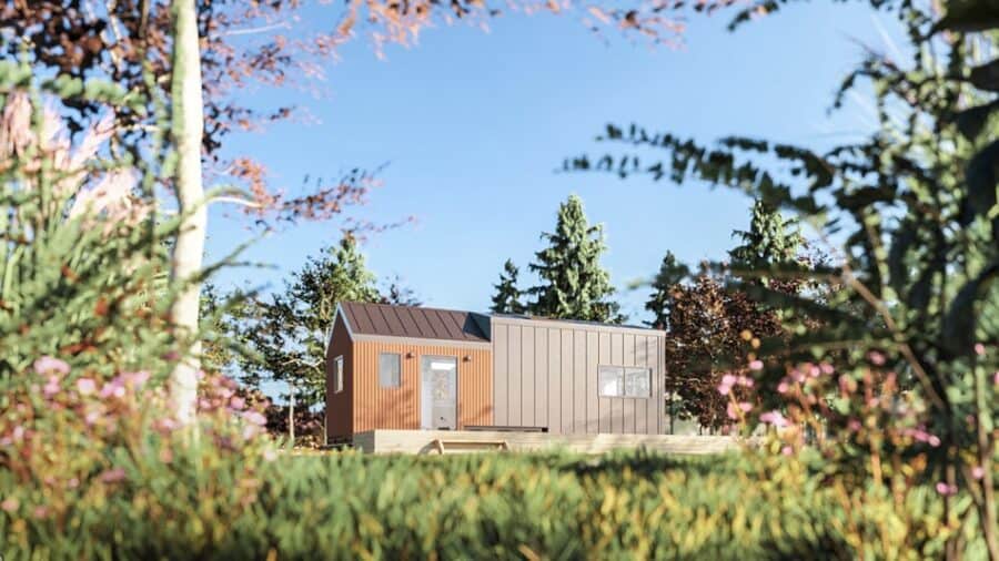 Rocky Mountain Tiny House Plans by Tiny Easy 0012