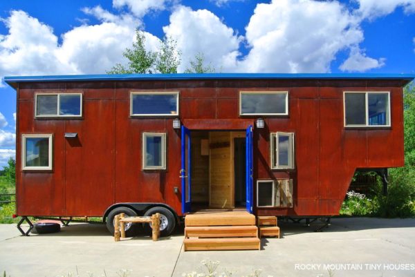 Rusted Mountain Roost Tiny House