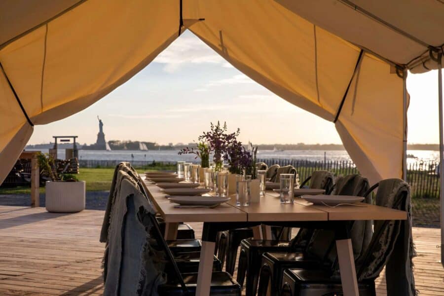 Rustic Glamping on Governors Island with NYC Views 0015