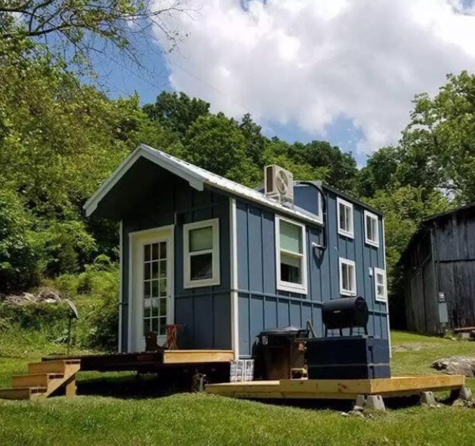 Rustic Tiny House by WheelLife Smokies Vacation 17