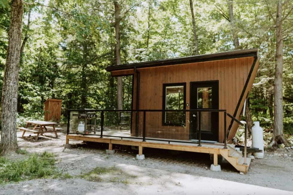 Sage Cabin in Ontario forest