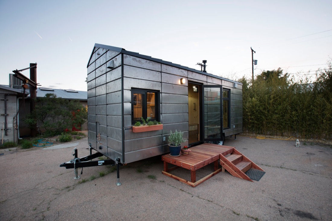 SaltBox Tiny House on Wheels by Extraordinary Structures