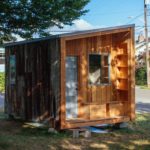 Sawhorse Revolution Salvaged Material Tiny House for the Homeless