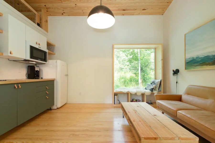 Scandi Container Cabin in NC 4