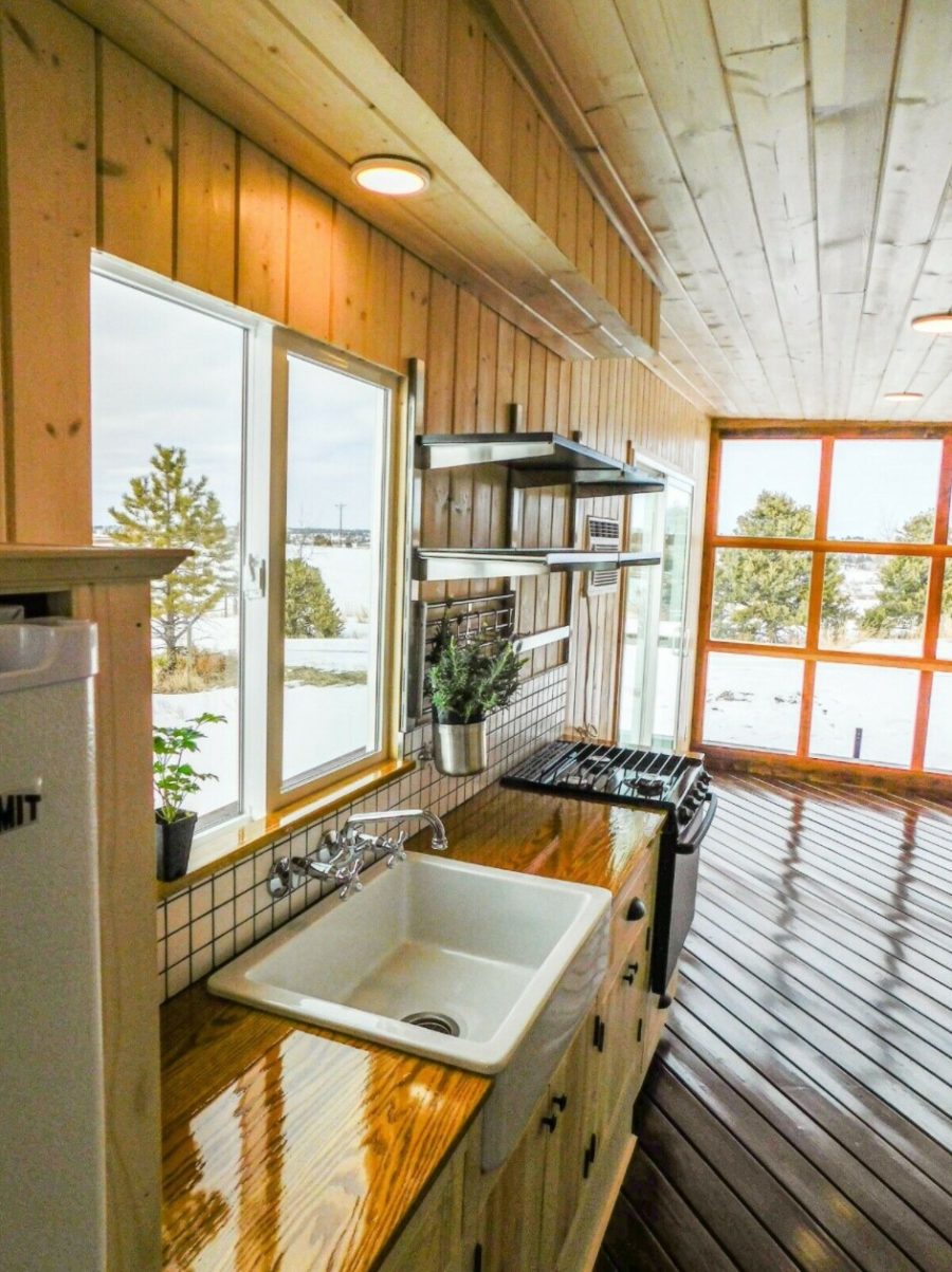 Scandinavian-Style Tiny House on Wheels For Sale 002