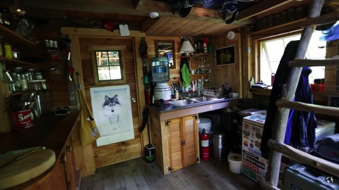 Jesse's Off-Grid Tiny Cabin in Maine