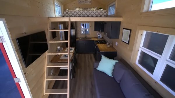 Tiny Mansion Video Tour: Uncharted Tiny Homes 