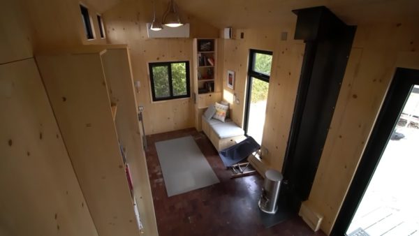 SaltBox Tiny House by Extraordinary Structures (Murphy Bed!) 