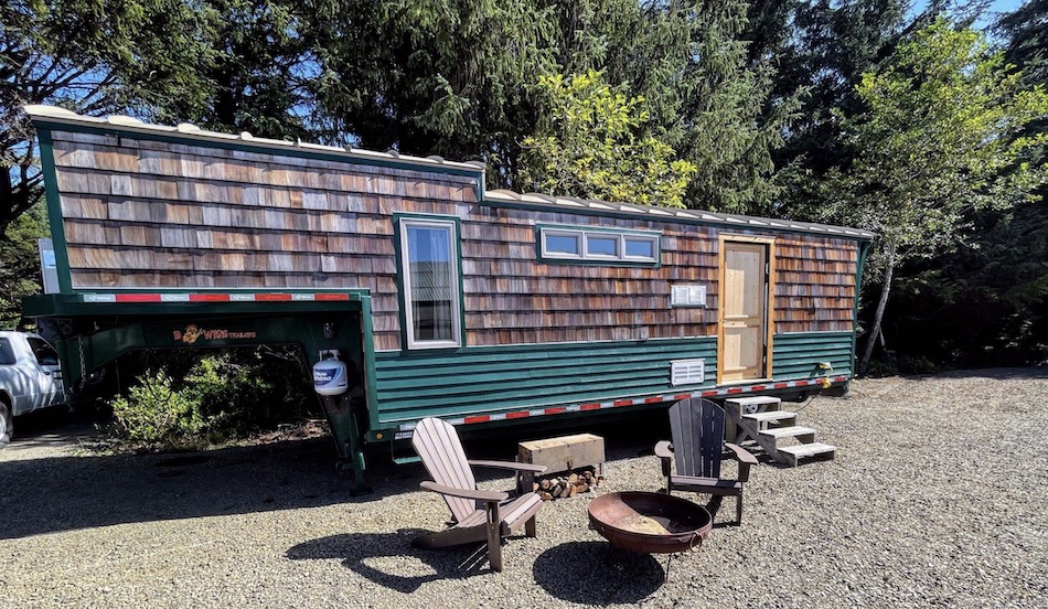 Sea Foam Gooseneck Tiny House at Tiny Tranquility 001