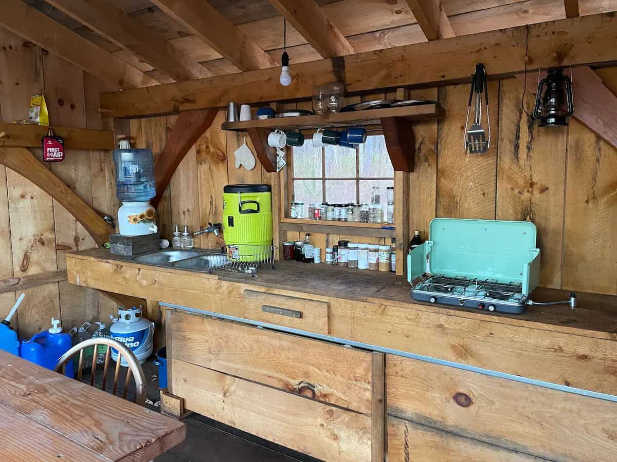 Picture of Semi-Off-Grid Cabin in Massachusetts with Board & Batten Siding