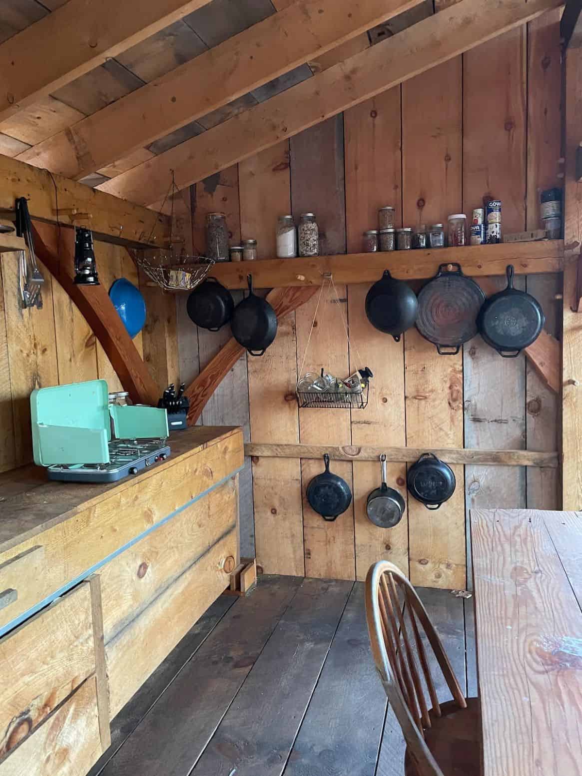 Picture of Semi-Off-Grid Cabin in Massachusetts with Board & Batten Siding