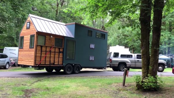 She Moved into a Tiny House to Travel After Retiring Early as a Cop!