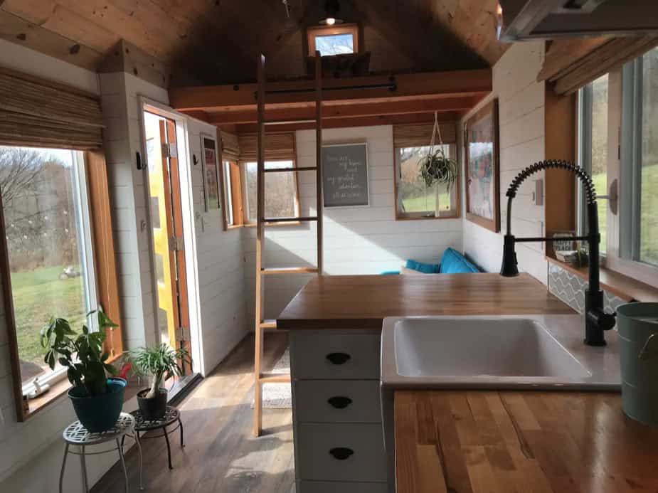 Tiny Hilltop Tiny House Interior