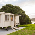 Shepherd Hut Micro Cabin with Ocean Views 002