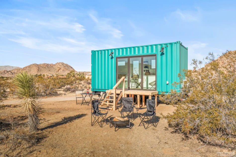 Shipping Container Tiny House on Wheels