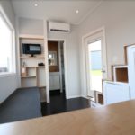 Silver Bullet Tiny House on Wheels by Titan Tiny Homes based on Shedsistence 001