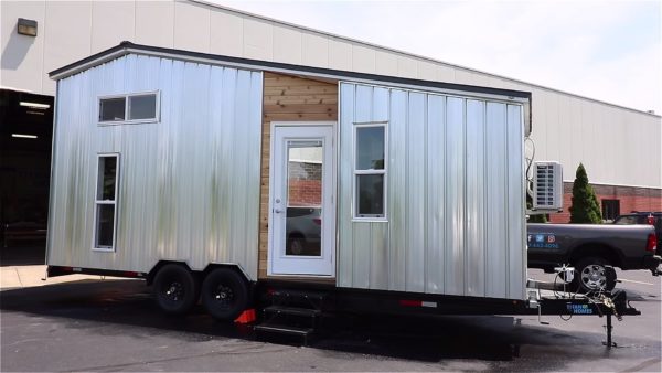 Silver Bullet Tiny House on Wheels by Titan Tiny Homes based on Shedsistence 0022