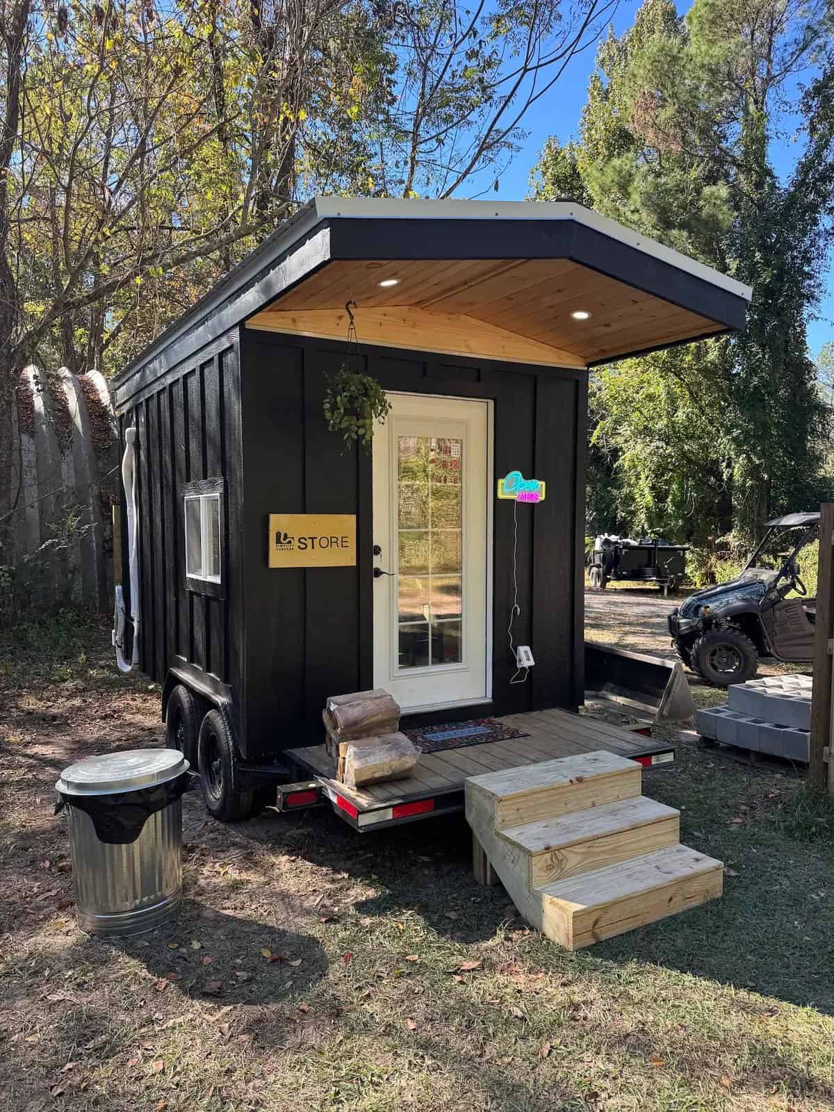 The Simplify Further 24-hour tiny convenience store on the property