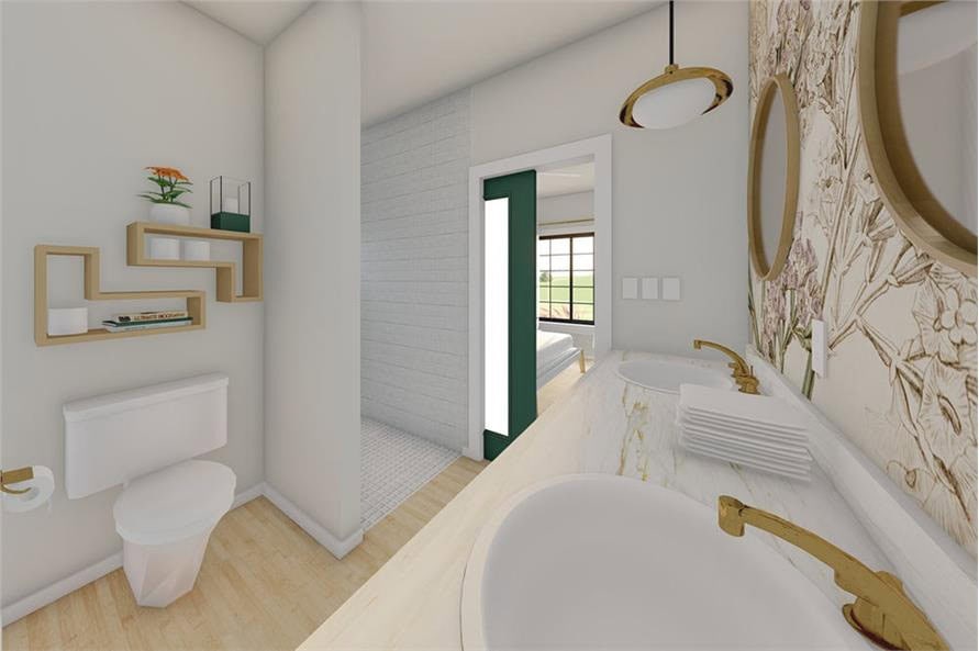 Single-Story 928 Sq. Ft. Home Plans w: Garage 12