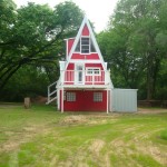 Small A-Frame House For Sale in Texas 0001
