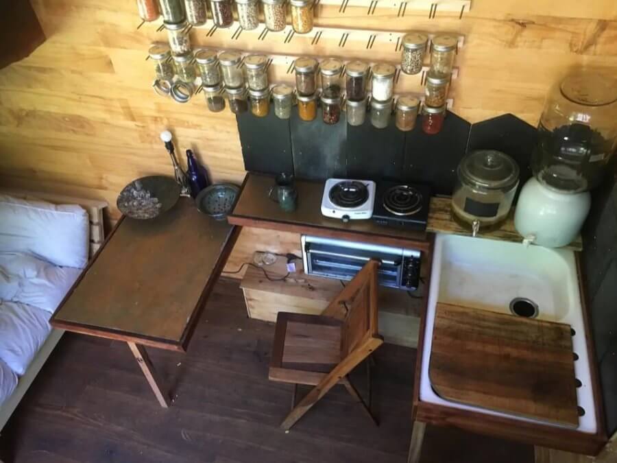 Snails Away Tiny House Rental in Bloomington Indiana via Annie on Airbnb 004