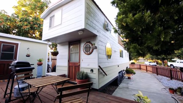 Solo Mom and Teen Daughter Build Tiny House 001