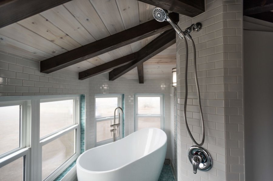 Spanish-style Monterey Villa Tiny House by Tiny Smart House with Amazing Bathroom via Tiny Smart House 0019