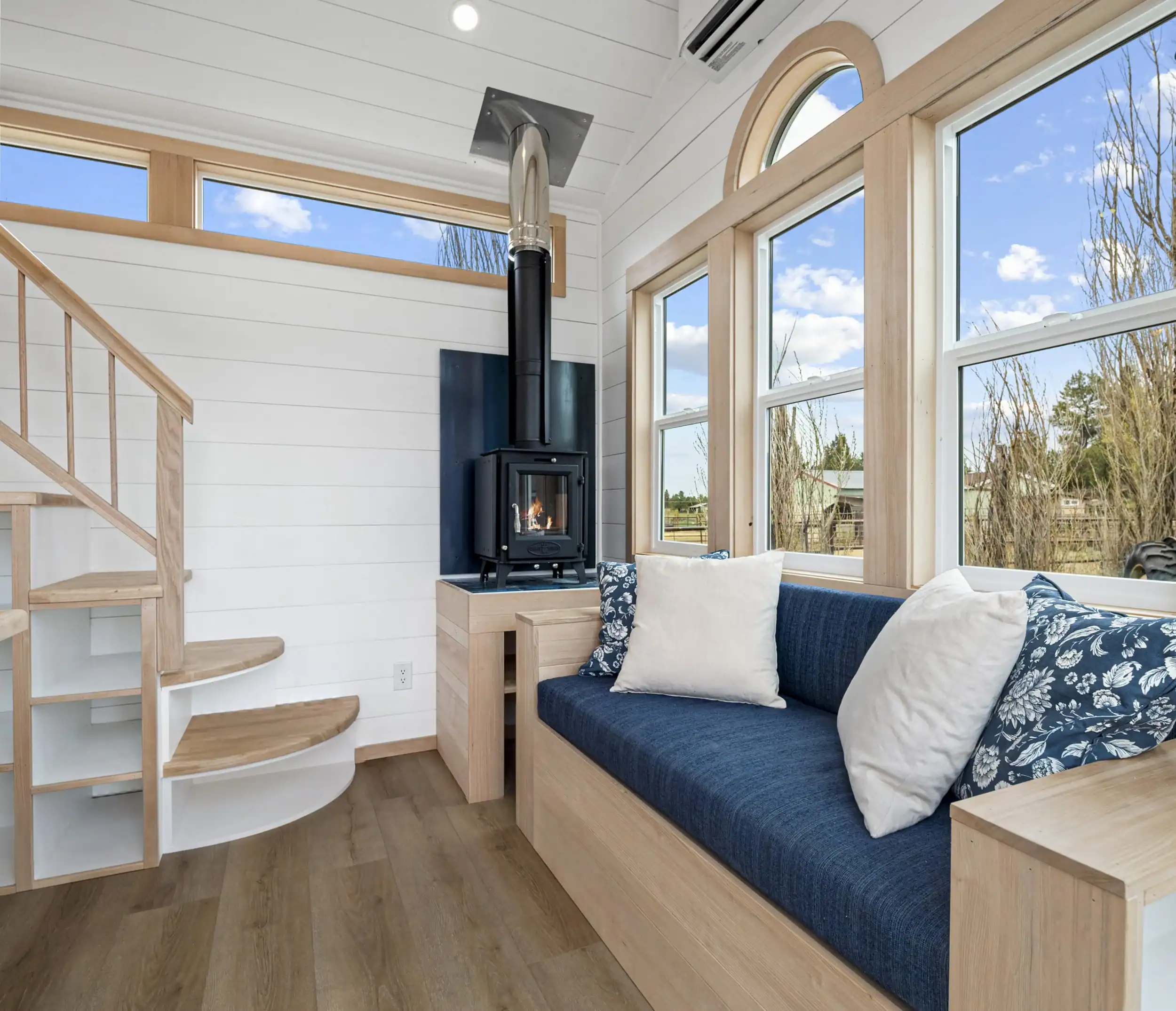 Spindrift Homes custom tiny house on wheels built in Bend, Oregon
