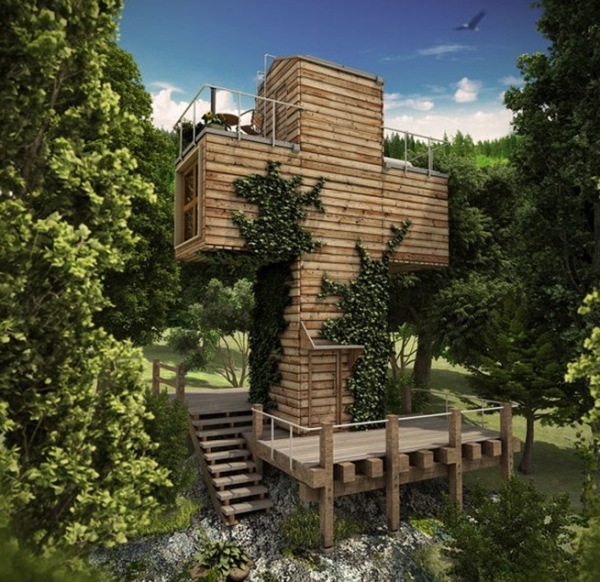 Spiritual-Cross-Shaped-Off-Grid-Tiny-Cabin-Design-001