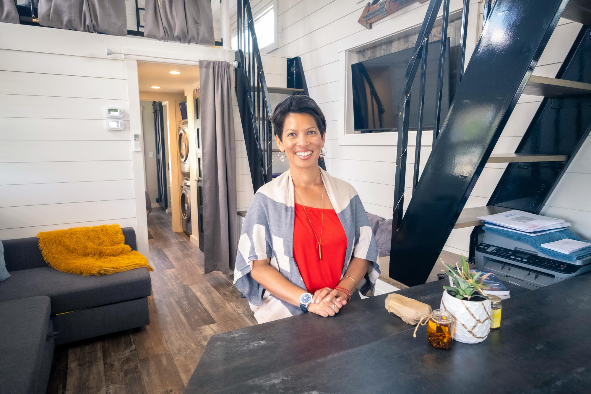 Splitting Her Time Between Tiny House Living & Working on Yacths 2