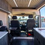 Stealth Modern Dodge Ram ProMaster Van Build With A Third Seat For Sale via Van Makers 007