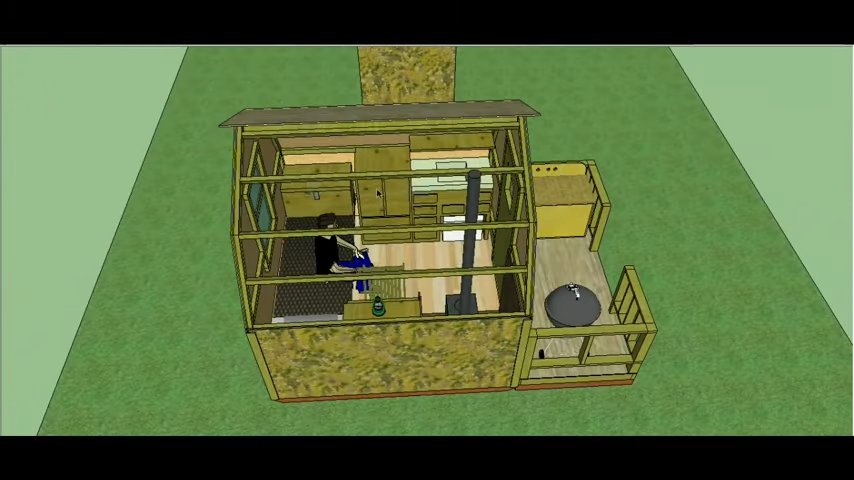 Stealth Shed Tiny House Plans via Lamar Alexander 002