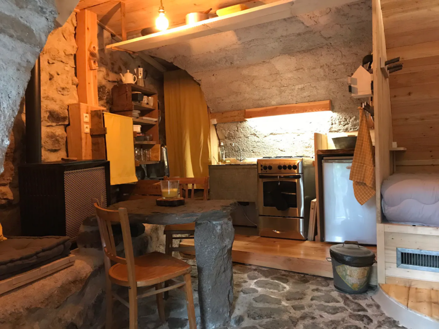 Stone Cellar in France Converted into a Gorgeous Airbnb 9