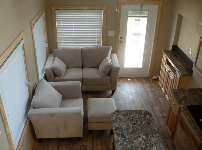 400 Sq. Ft. Sunnyside Park Model Tiny House on Wheels