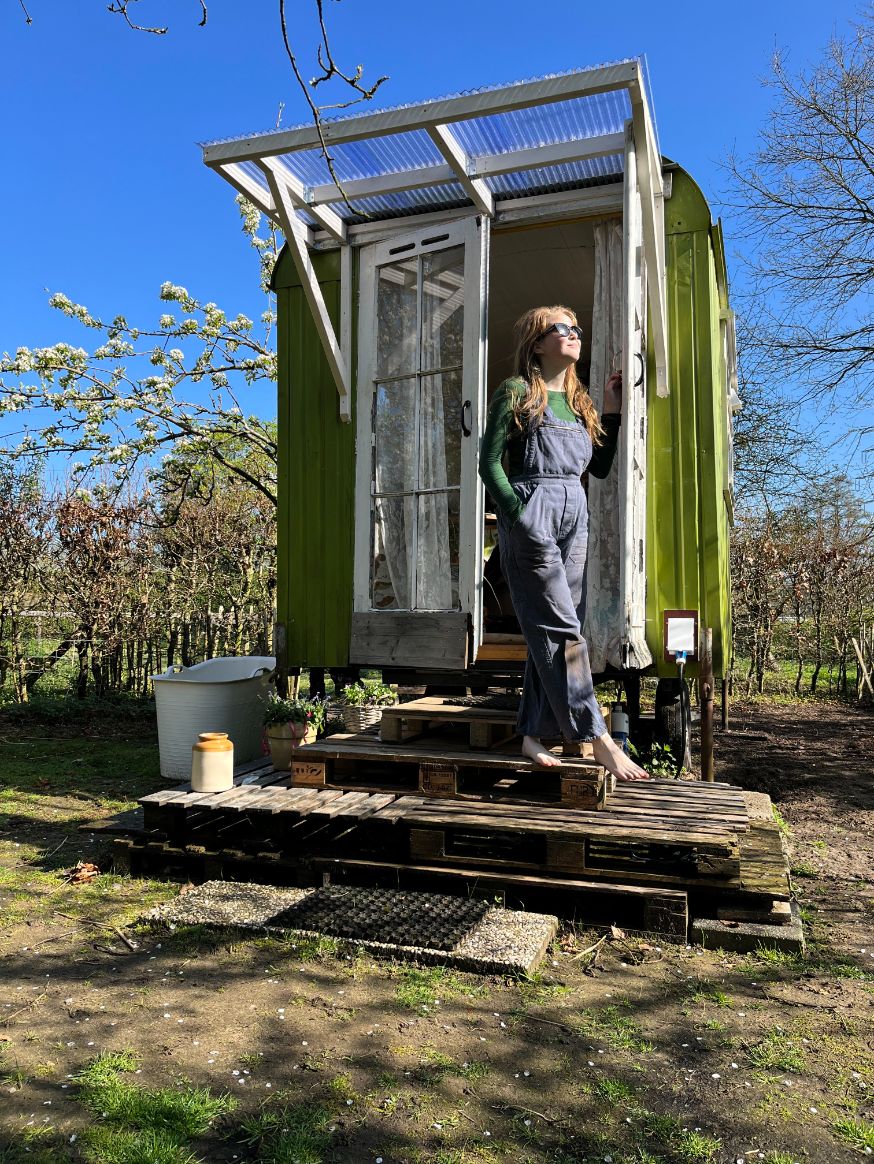 Supporting Her Mental Health in DIY Tiny Home