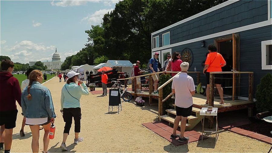 TINY HOMES make BIG IMPACT at Washington DC housing event – via Tiny House Expedition YouTube 002
