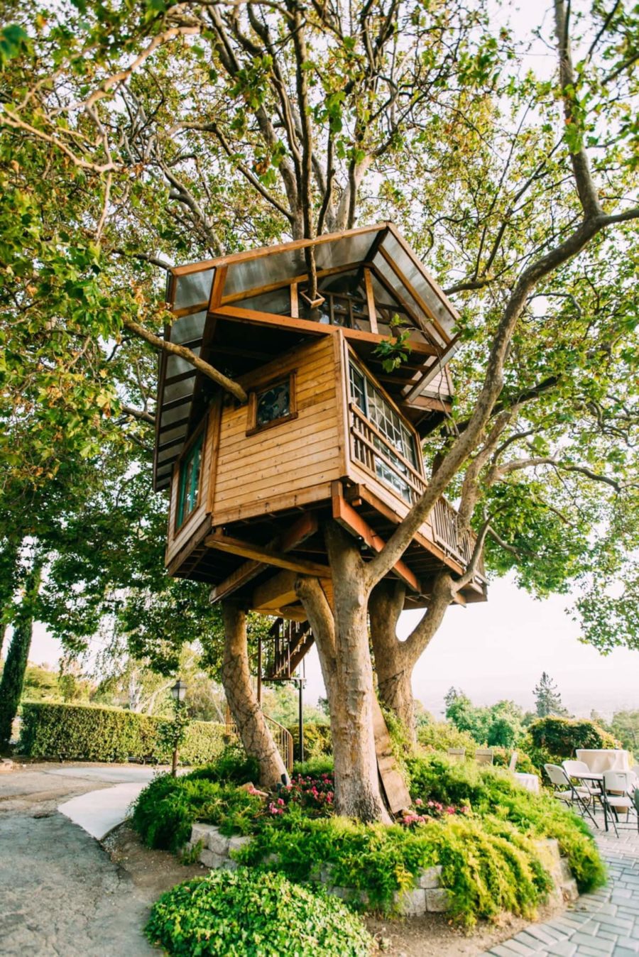 Tarzan Tree House with Hexagonal Bed 7