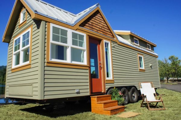 The 28ft Country Payette Tiny House by TruForm Tiny 001