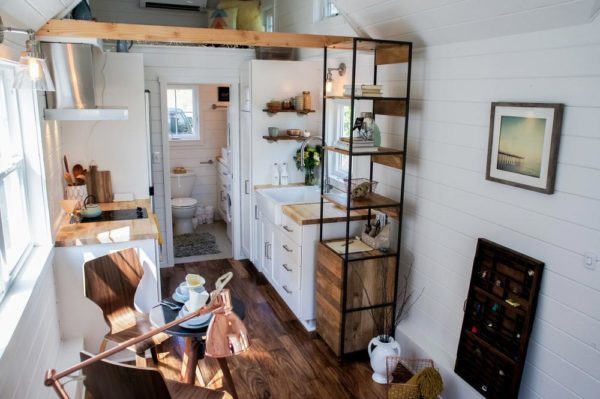 The 28ft Country Payette Tiny House by TruForm Tiny 006