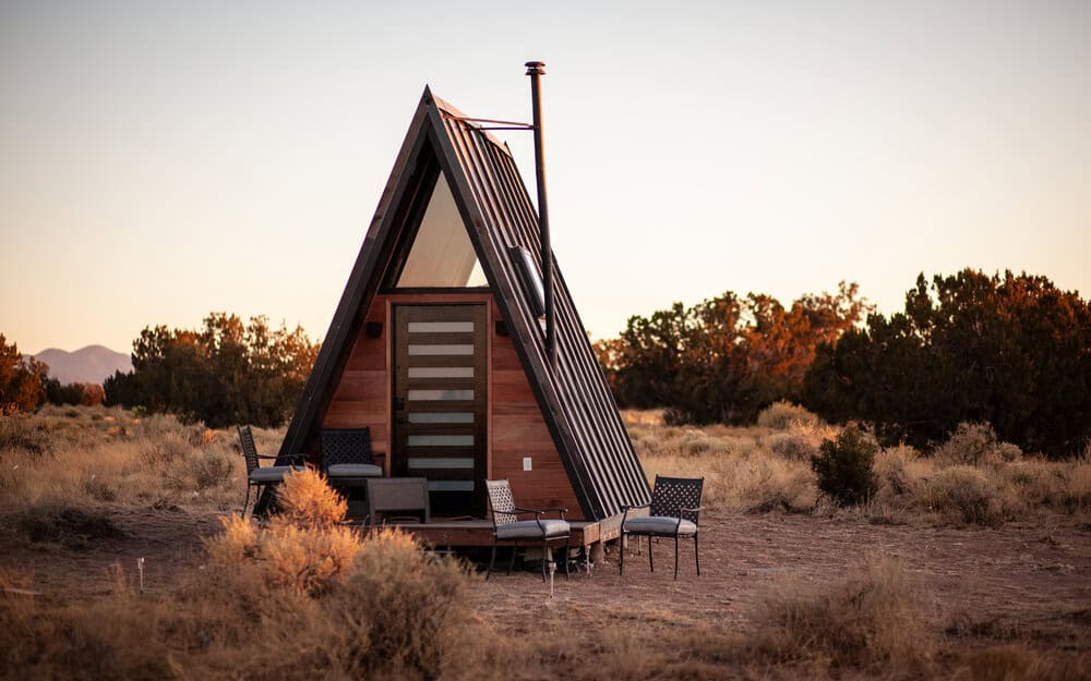 A-frame cabin near Grand Canyon