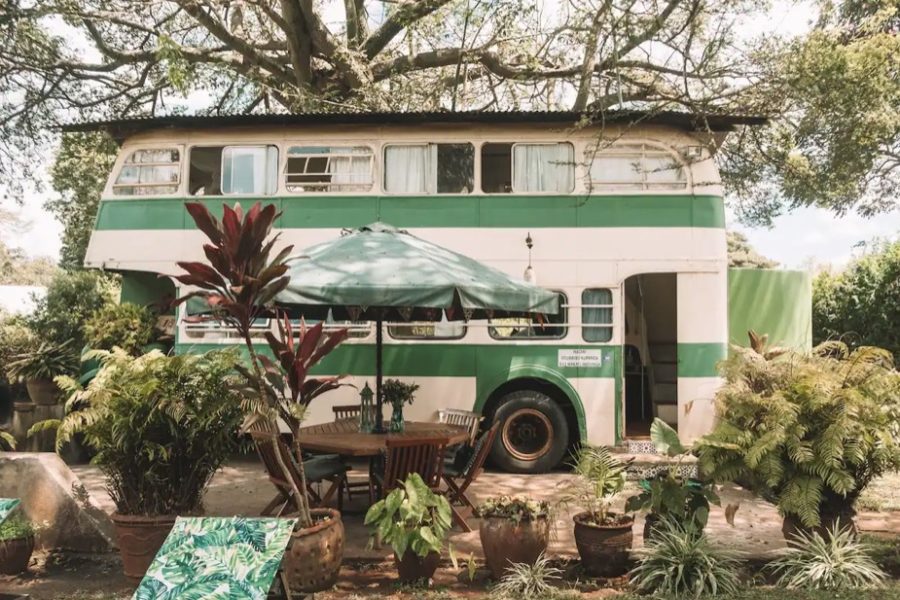 The Brandy Bus Double Decker Cottage in Nairobi Kenya via Karen on Airbnb 001