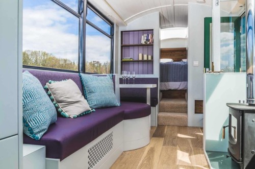 The Bus Stop Luxury Bus Conversion Tiny Home Vacation in Scotland