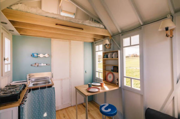 The Cahute Cabin Tiny House on Wheels