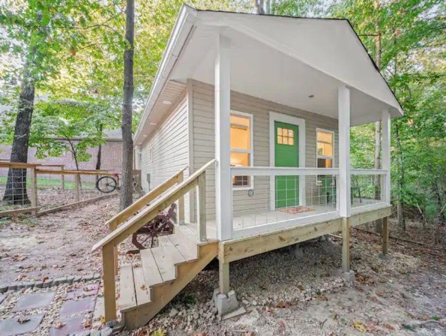 The Cottage At Hidden Springs in Bentonville, Arkansas: 400-sq.-ft ...